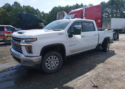 2023 Chevrolet Silverado 2500hd 4wd  Standard Bed Ltz, daño Trasero izquierdo, Iaai lote 45541077, foto 2 de 6