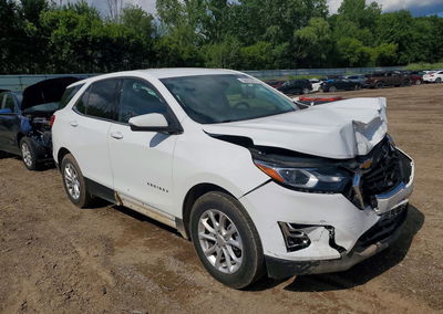 2019 Chevrolet Equinox Lt, Front End damage, Copart lot 58465086, photo 4 of 13