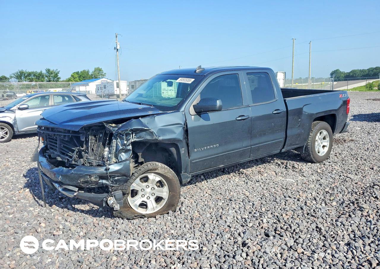2019 Chevrolet Silverado Ld K1500 Lt, daño Frontal, Copart lote 59555086