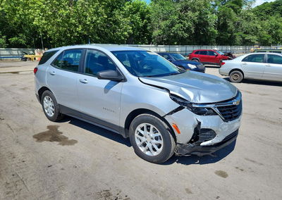 2022 Chevrolet Equinox Ls, Front End damage, Copart lot 58662396, photo 4 of 15