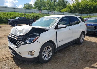 2019 Chevrolet Equinox Lt, Front End damage, Copart lot 58465086