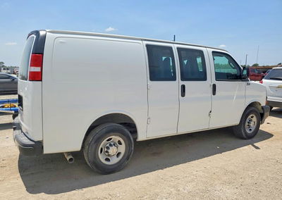 2024 Chevrolet Express 2500 Cargo Delivery Van, uszkodzenie: Zalanie, Copart lot 61048246, zdjęcie 3 z 6