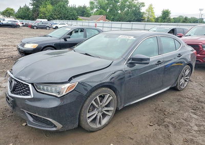 2019 Acura Tlx Technology, Front End damage, Copart lot 56503256