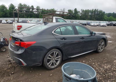 2019 Acura Tlx Technology, Front End damage, Copart lot 56503256, photo 3 of 14