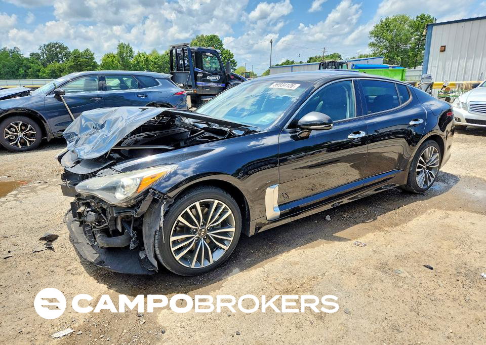 2019 Kia Stinger Base, uszkodzenie: Przód, Copart lot 59934126