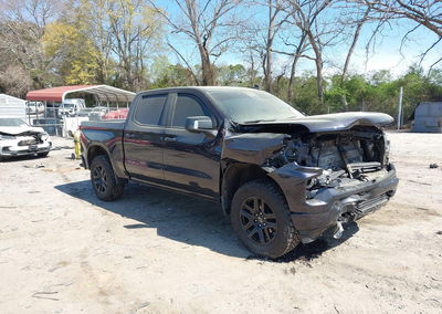 2022 Chevrolet Silverado 1500 4wd  Short Bed Rst, daño Frontal, Iaai lote 44650005