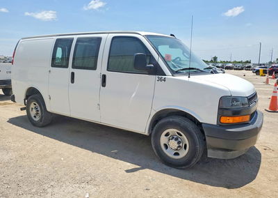 2024 Chevrolet Express 2500 Cargo Delivery Van, uszkodzenie: Zalanie, Copart lot 61048246, zdjęcie 4 z 6