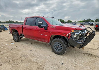 2022 Chevrolet Silverado K2500 Heavy Duty Lt, пошкодження: Передня частина, Copart лот 57721416, фото 4 з 6