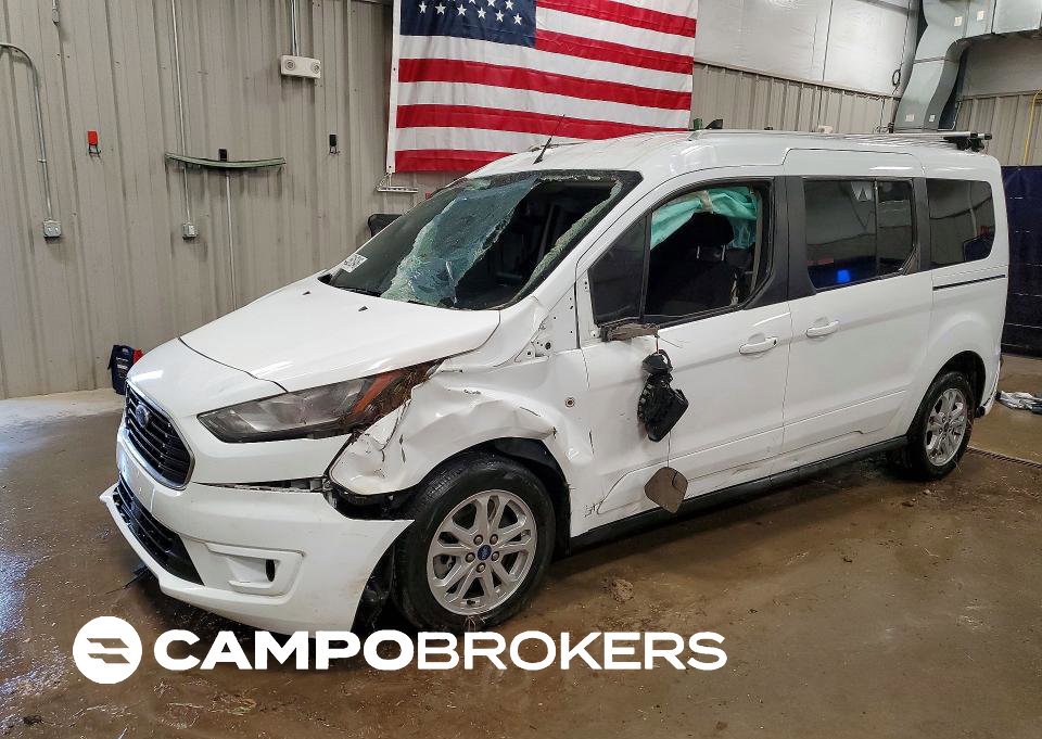 2022 Ford Transit Connect Xlt, daño Volcadura, Copart lote 55815946