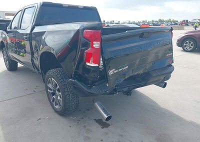 2021 Chevrolet Silverado 1500 4wd  Short Bed Rst, daño Trasero izquierdo, Iaai lote 45431416, foto 6 de 6