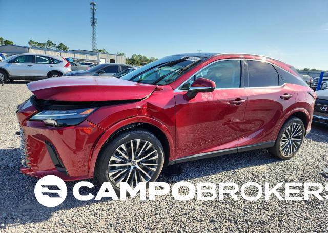 2026 Lexus Rx 350h Premium+, Front End damage, Copart lot 64290306