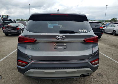 2020 Hyundai Santa Fe Sel, Front End damage, Copart lot 57925656, photo 6 of 13