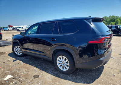 2026 Toyota Grand Highlander Hybrid Xle, пошкодження: Бік, Copart лот 59868196, фото 2 з 6