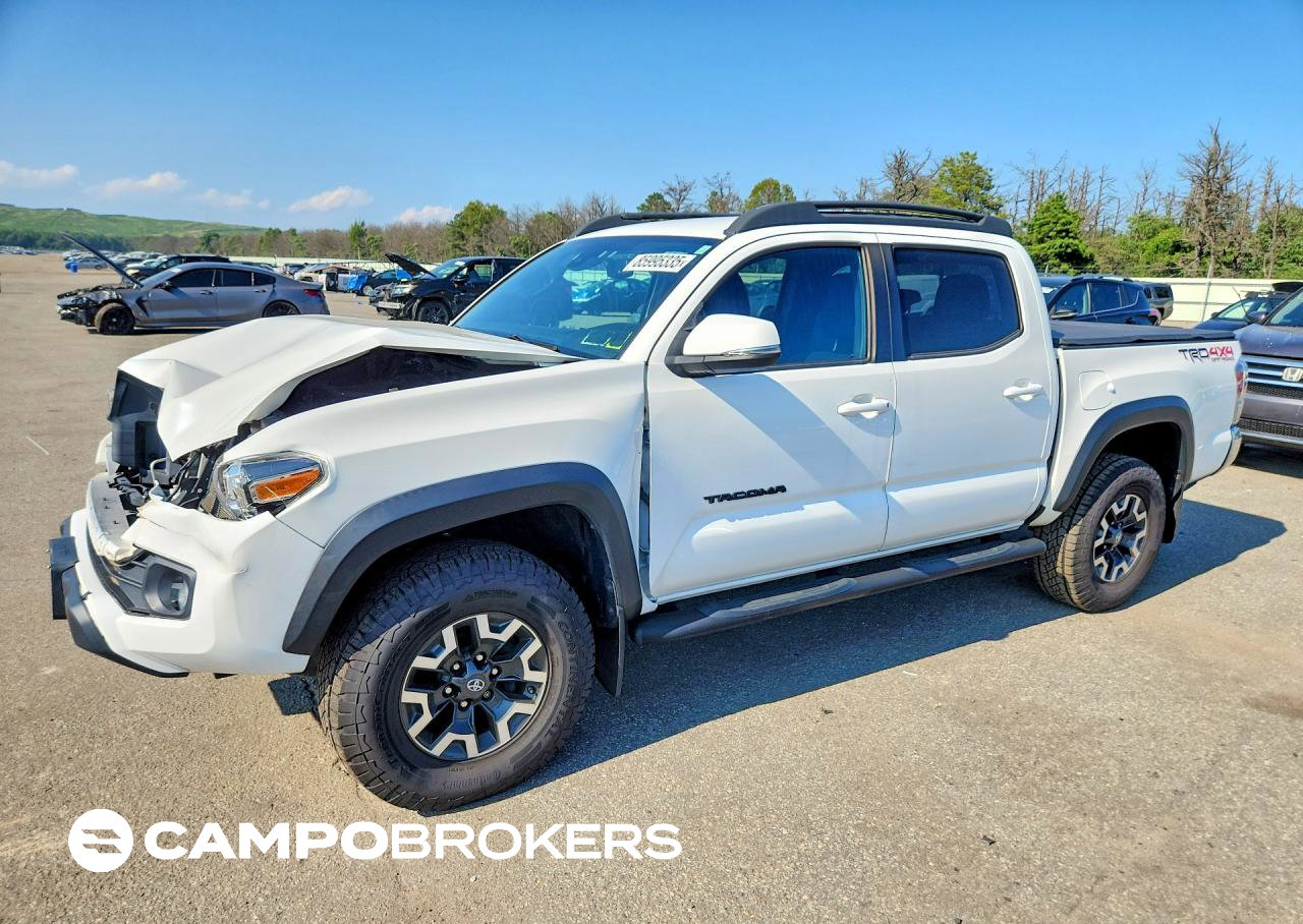 2021 Toyota Tacoma Trd Off-road, uszkodzenie: Przód, Copart lot 85995335