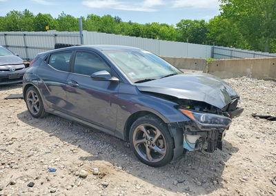 2019 Hyundai Veloster 2.0l, daño Frontal, Copart lote 56028726, foto 4 de 6