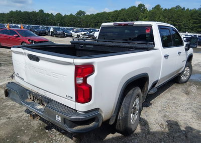2023 Chevrolet Silverado 2500hd 4wd  Standard Bed Ltz, daño Trasero izquierdo, Iaai lote 45541077, foto 4 de 6