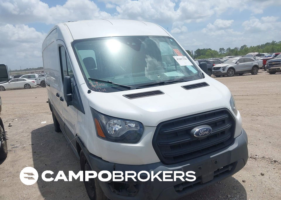 2020 Ford Transit-250, daño Frontal derecho, Iaai lote 45487158