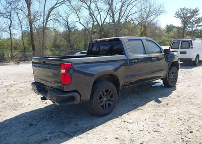 2022 Chevrolet Silverado 1500 4wd  Short Bed Rst, Front End damage, Iaai lot 44650005, photo 4 of 6