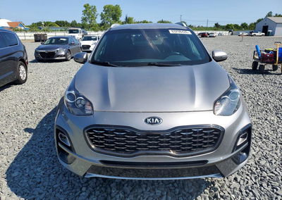 2021 Kia Sportage S, daño Trasero, Copart lote 63298426, foto 5 de 13