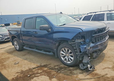 2020 Chevrolet Silverado K1500 Custom, Front End damage, Copart lot 61386396, photo 4 of 14