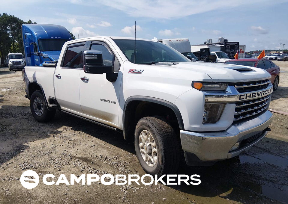 2023 Chevrolet Silverado 2500hd 4wd  Standard Bed Ltz, daño Trasero izquierdo, Iaai lote 45541077