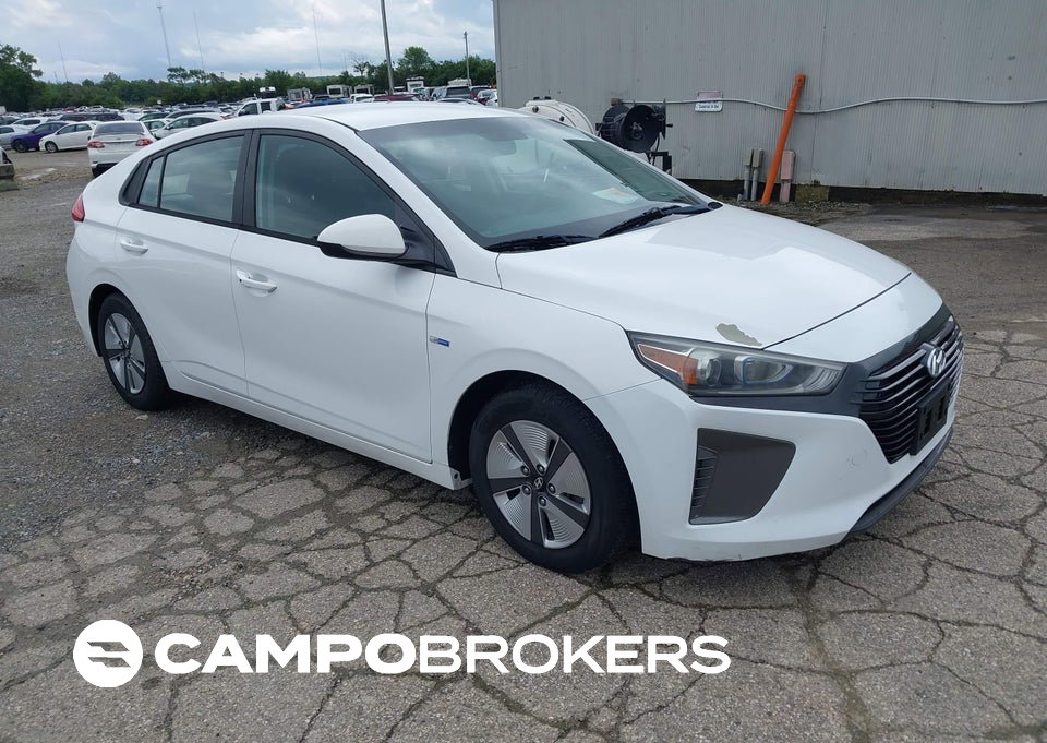 2019 Hyundai Ioniq Hybrid Blue, uszkodzenie: Prawy bok, Iaai lot 45430828