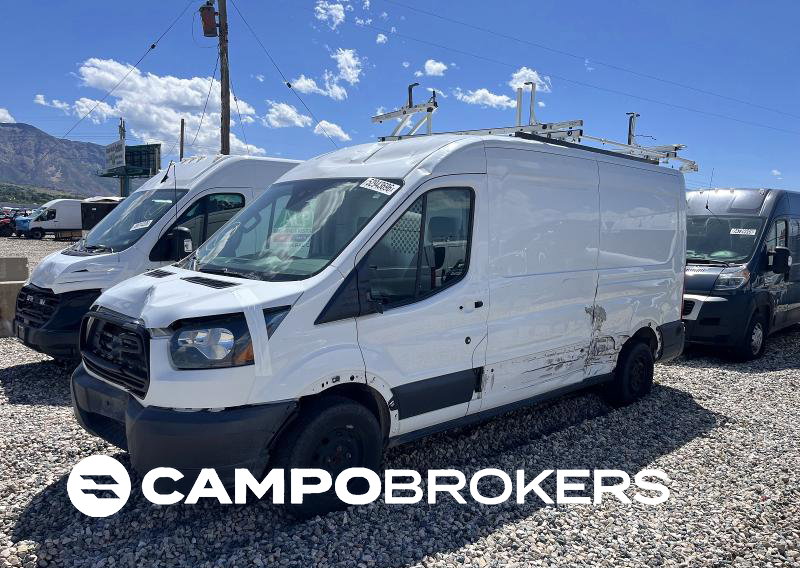 2019 Ford Transit 250 Delivery Van, Side damage, Copart lot 52943696