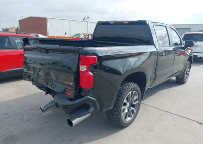 2021 Chevrolet Silverado 1500 4wd  Short Bed Rst, daño Trasero izquierdo, Iaai lote 45431416, foto 4 de 6