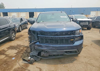 2020 Chevrolet Silverado K1500 Custom, Front End damage, Copart lot 61386396, photo 5 of 14