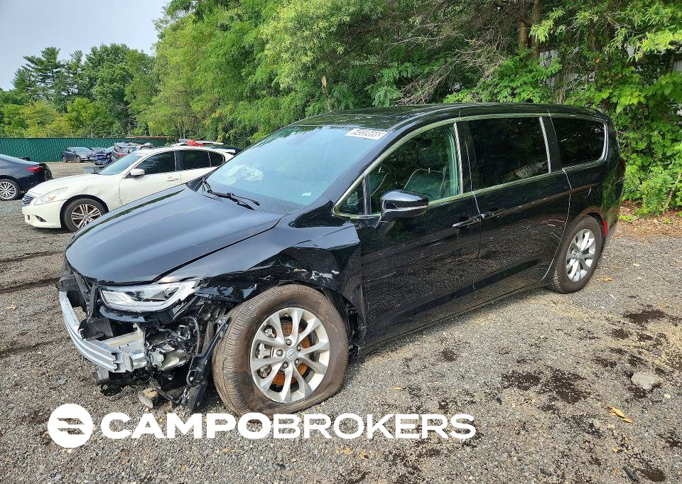 2026 Chrysler Pacifica Limited, uszkodzenie: Przód, Copart lot 64559666