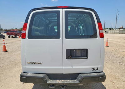 2024 Chevrolet Express 2500 Cargo Delivery Van, uszkodzenie: Zalanie, Copart lot 61048246, zdjęcie 6 z 6