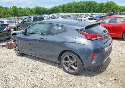 2019 Hyundai Veloster 2.0l, daño Frontal, Copart lote 56028726, foto 2 de 6
