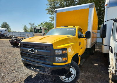 2022 Gm Gm515 Box Truck, daño Frontal, Copart lote 59637716