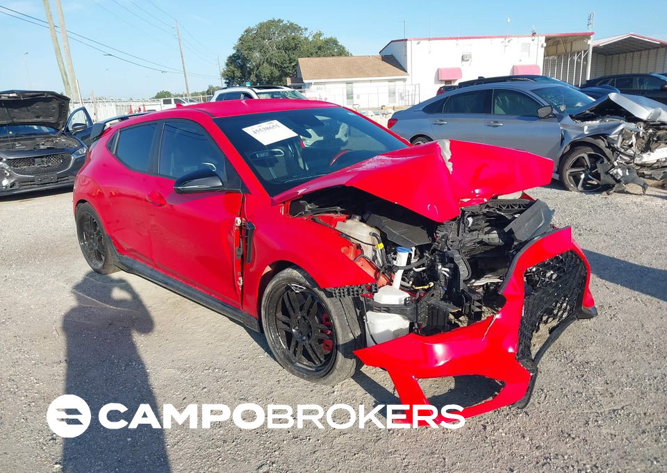 2022 Hyundai Veloster N, daño Biohazard, Iaai lote 45538651