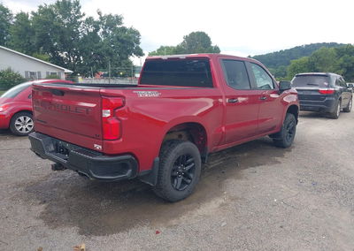 2021 Chevrolet Silverado 1500 4wd  Short Bed Lt Trail Boss, uszkodzenie: Storm Damage, Iaai lot 45695398, zdjęcie 4 z 22