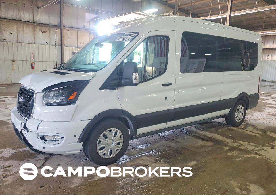 2026 Ford Transit T-350, daño Frontal, Copart lote 65182226