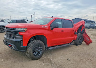 2020 Chevrolet Silverado K1500 Lt Trail Boss, Rear End damage, Copart lot 60668346