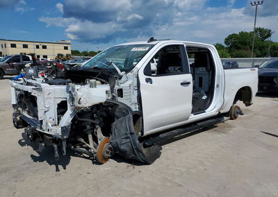 2021 Chevrolet Silverado K1500 Lt Trail Boss, daño Desvalijado, Copart lote 61012496
