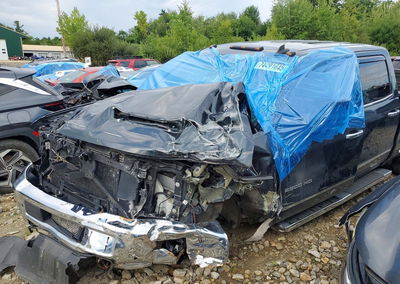 2019 Chevrolet Silverado K2500 Heavy Duty Ltz, Front End damage, Copart lot 74491645, photo 4 of 6