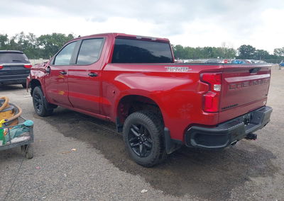 2021 Chevrolet Silverado 1500 4wd  Short Bed Lt Trail Boss, uszkodzenie: Storm Damage, Iaai lot 45695398, zdjęcie 3 z 22