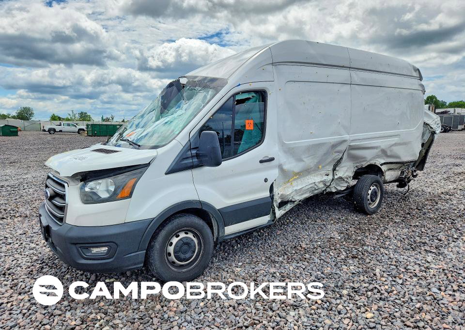 2020 Ford Transit T-350, uszkodzenie: Dachowanie, Copart lot 57442486