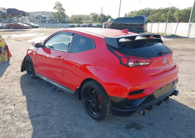 2022 Hyundai Veloster N, daño Biohazard, Iaai lote 45538651, foto 3 de 6