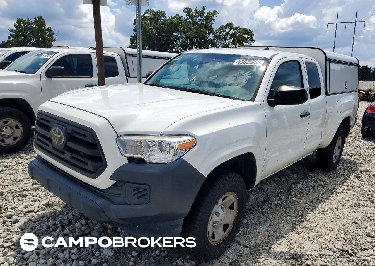 2019 Toyota Tacoma Sr, Minor Dents/Scratches damage, Copart lot 63825066
