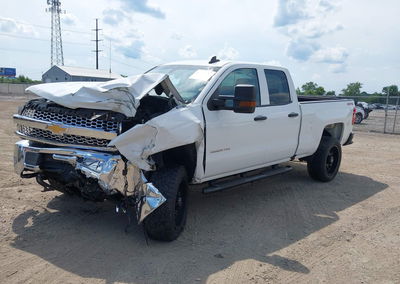 2019 Chevrolet Silverado 2500hd Wt, Front End damage, Iaai lot 45489719, photo 2 of 6