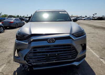 2025 Toyota Grand Highlander Hybrid Max Platinum, пошкодження: Передня частина, Copart лот 54843356, фото 5 з 6