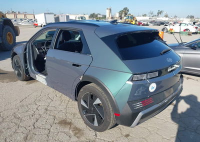 2025 Hyundai Ioniq 5 Sel, daño Lateral izquierdo, Iaai lote 45551872, foto 3 de 6