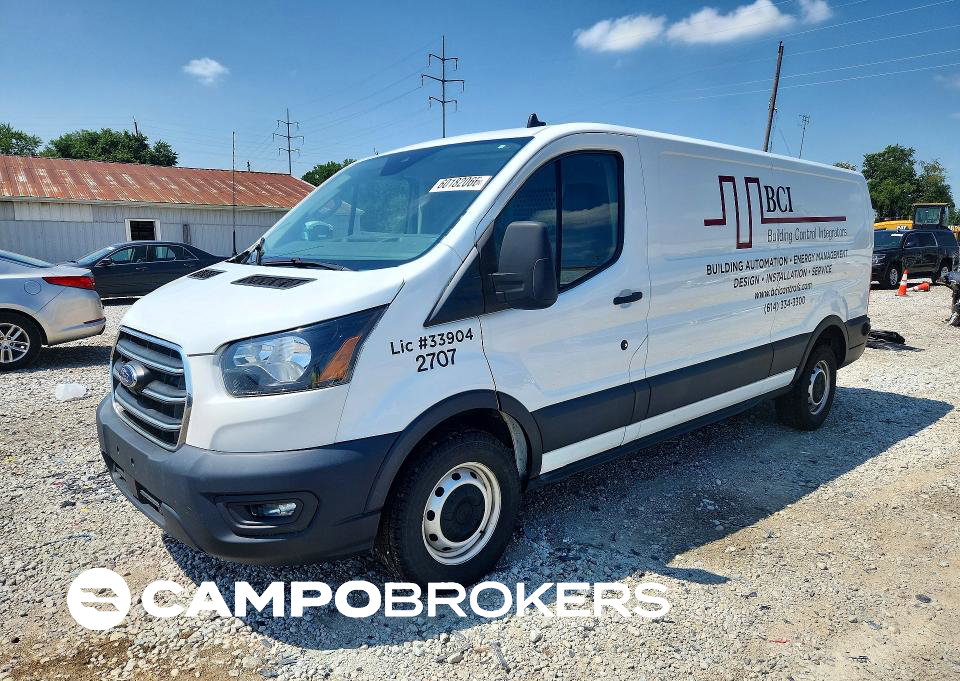 2020 Ford Transit T-250, пошкодження: Задня частина, Copart лот 60182066