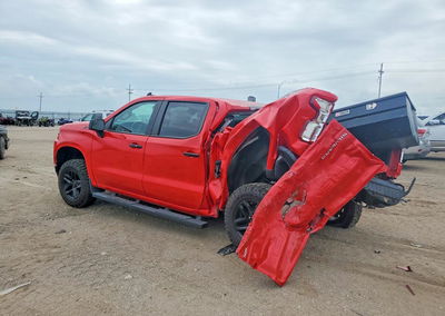 2020 Chevrolet Silverado K1500 Lt Trail Boss, daño Trasero, Copart lote 60668346, foto 2 de 12