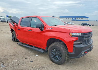 2020 Chevrolet Silverado K1500 Lt Trail Boss, daño Trasero, Copart lote 60668346, foto 4 de 12