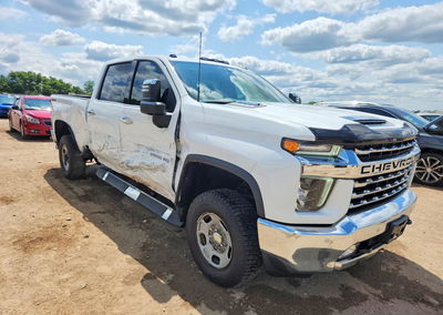 2021 Chevrolet Silverado K2500 Heavy Duty Ltz, Side damage, Copart lot 62027306, photo 4 of 6